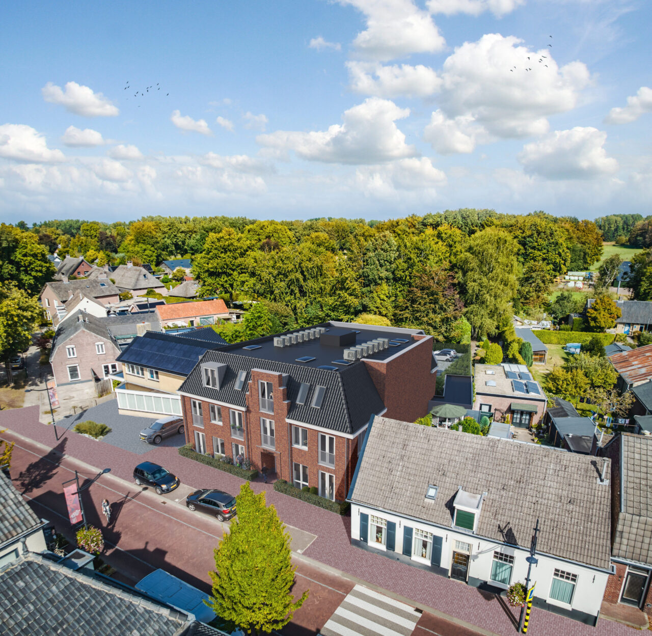 Nieuwbouw Heeze Kapelstraat 't Laar appartementen Nieuwbouw Heeze Kapelstraat 't Laar appartementen