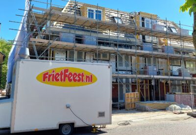 Heeze nieuwbouw appartementen 't Laar viering hoogste punt